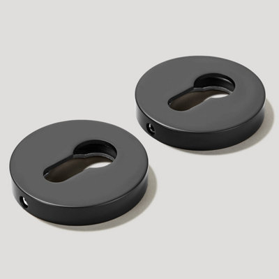 Plank Hardware HOPKIN Escutcheon Plate - Black