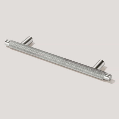 Plank Hardware KEPLER Knurled TBar Handle 160mm Stainless Steel