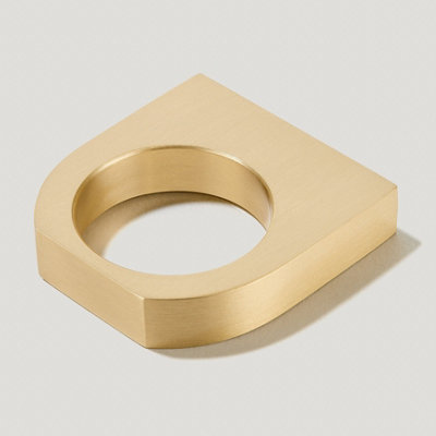 Plank Hardware KNIGHT Ring Pull - 40mm - Brass