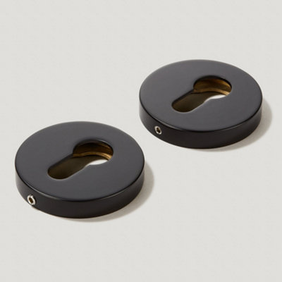 Plank Hardware OHL Escutcheon Plate - Black Price Comparisons | Compare The Build