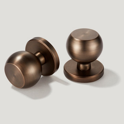 Plank Hardware PLANE Mortice Door Knob - Antique Brass Price Comparisons | Compare The Build