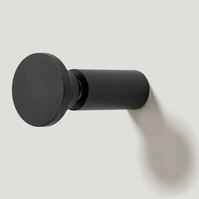 Plank Hardware PULLMAN Circular Hook - Black