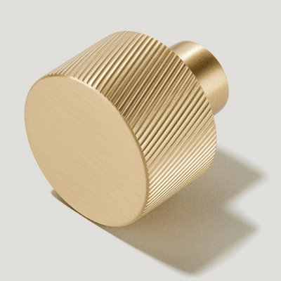 Plank Hardware SWIFT Swirled Knob - Brass