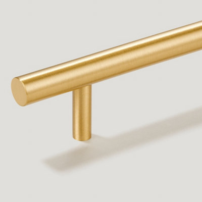 Plank Hardware WATT T-Bar 155mm Handle - Brass