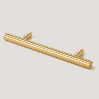 Plank Hardware WATT T-Bar Handle - 155mm - Brass