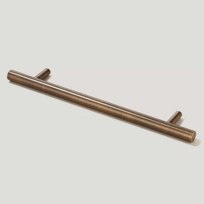 Plank Hardware WATT T-Bar Handle - 220mm - Antique Brass