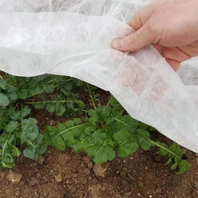 Plant Frost Protection Fleece Sheet Garden Cover Horticultural Crops 8M x 1.5M