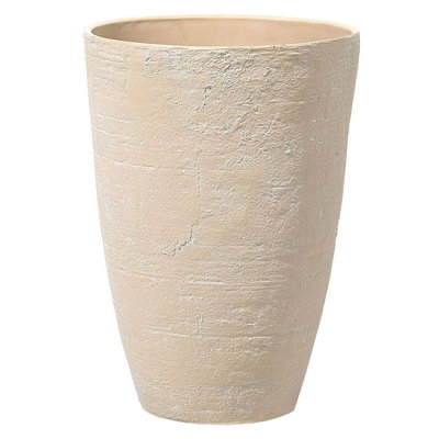 Plant Pot 43 x 43 x 60 cm Beige CAMIA