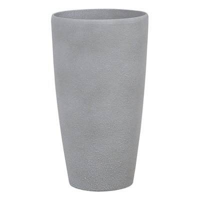 Plant Pot ABDERA Stone 31 cm Grey
