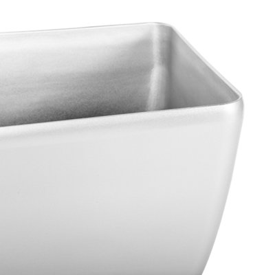 Plant Pot ASTRAS Stone 50 cm Silver
