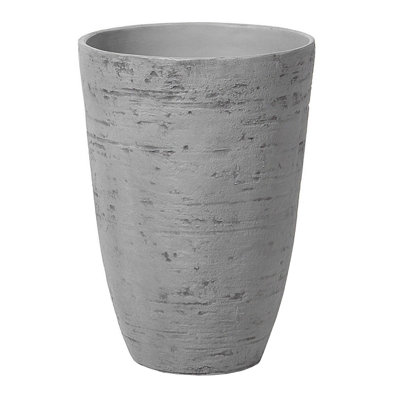 Plant Pot CAMIA Stone 35 cm Grey