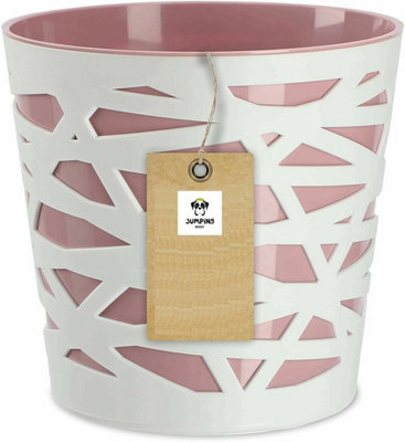Plant pot planter Flowerpot Crystal Modern Decorative Daizy Pink 13cm