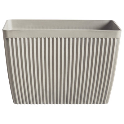 Plant Pot SISAL Synthetic Material 58 cm Beige
