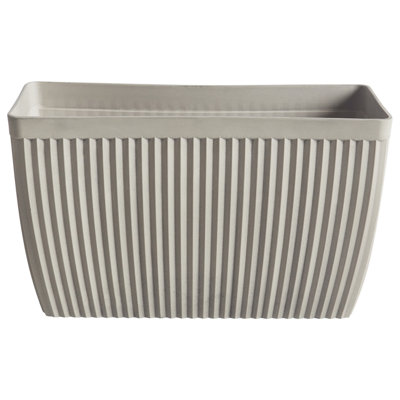 Plant Pot SISAL Synthetic Material 73 cm Beige
