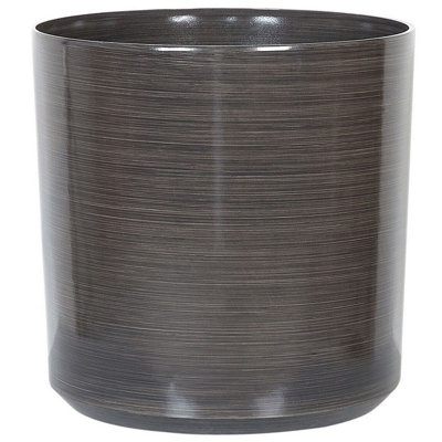 Plant Pot VAGIA Stone 35 cm Grey