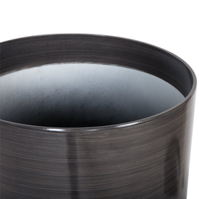 Plant Pot VAGIA Stone 43 cm Grey