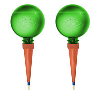 Plantpal Watering Globes Green Two Pack
