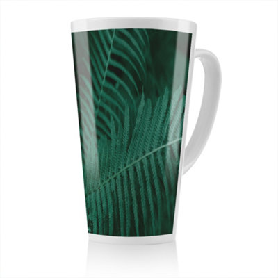 Plants background. Biophilia trend Designer Latte Mug, Stunning ...