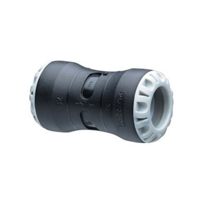 Plasson Pushfit Coupler - 32mm x 32mm 1001 (PP1001U0032) (Pack of 5) Price Comparisons | Compare The Build