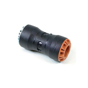 Plasson Pushfit Coupler - PE x Copper/PB/PE x  -  25mm x 15mm 1001C (PP1001CU025015)