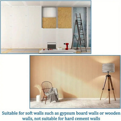 KALLORY Stainless Steel Quick Picture Hangers Set for Wall Art Display, Easy to Use Home Decoration Tool with Hooks
