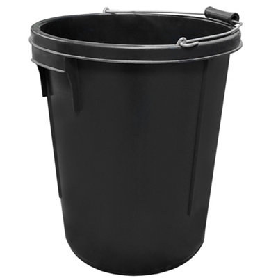 Plasterers Bucket Black for Mixing Building Plaster and Holding Water ...