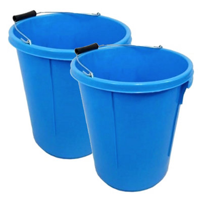 Plasterers Bucket Blue for Mixing Building Plaster and Holding Water ...