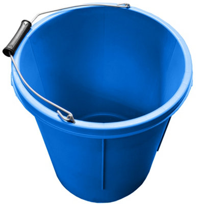 Plasterers Bucket Blue for Mixing Building Plaster and Holding Water ...