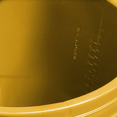 Plasterers Bucket Yellow for Mixing Building Plaster and Holding Water ...