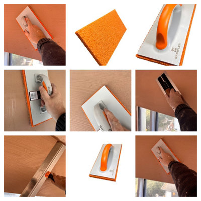 Plastering Sponge Float Hydrorubber Medium Texture