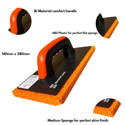 Plastering Sponge Float Skimming Skimflex Skimsmooth
