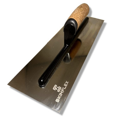 Plastering Trowel 16" Cork grip Stainless Skimflex