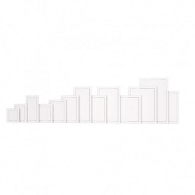 Plastic Access Panel Inspection Hatch Door 350mm x 350mm - 4