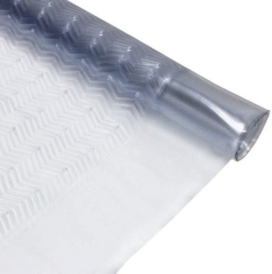 Plastic Carpet Protector Hallway Runner Roll - 2M x 0.68M