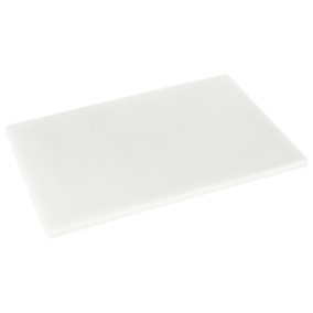 Plastic Chopping Board - 45cm x 30cm - White
