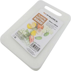 Plastic Chopping Board Kitchen Tool Cutting Fruit Vegetable Meat 30 X 20CM