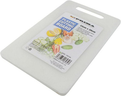 Plastic Chopping Board Kitchen Tool Cutting Fruit Vegetable Meat 33 X 20Cm