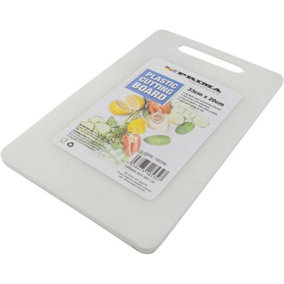 Plastic Chopping Board Kitchen Tool Cutting Fruit Vegetable Meat 33 X 20Cm