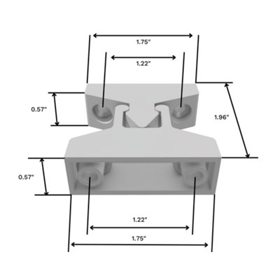 Caravan Door Catch Green Plastic Door Clip Catch For Static Caravan | Trailer Door Holder Retainer Baggage Door Catch - Foto 7