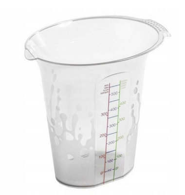 Plastic measuring Cup set 0.25L/0.5L/1L jug Kitchen Baking Container ...
