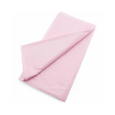 Plastic Party Table Cover (Pack of 2) Pink (One Size)