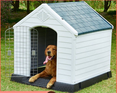 Plastic outdoor dog store kennel