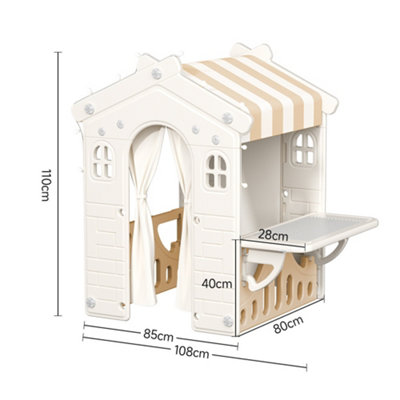 Plastic playhouse b&q 2025