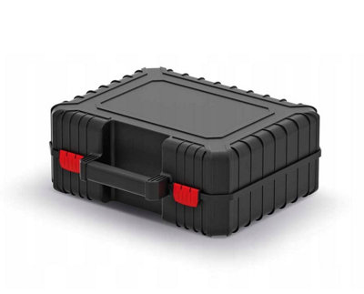 Plastic Power Tool Storage Case Empty Box Electric Drill Holder Foam Organiser (empty)