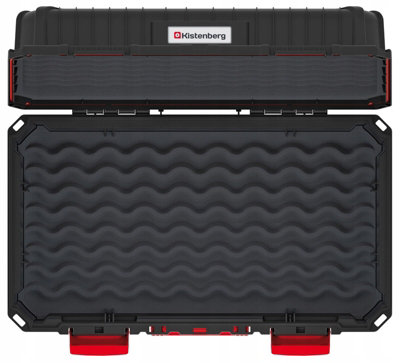 Plastic Power Tool Storage Case Empty Box Electric Drill Holder Foam Organiser (Large with foam insert)