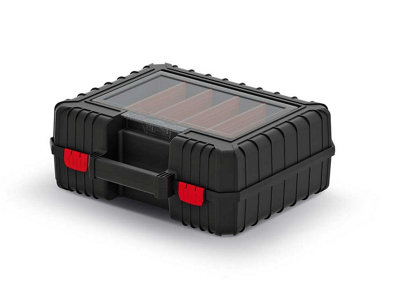 Plastic Power Tool Storage Case Empty Box Electric Drill Holder Foam Organiser (with top organiser)