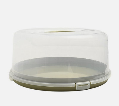 Plastic Round Cake Box Carrier Container Brithday Party Baking Cupcakes ...