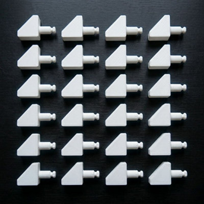 Plastic Shelf Supports, SieMatic, 24-pack