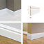 Plastic Skirting Board - Ogee Torus Architrave Trim  (L)1m (W)95mm (T)12mm