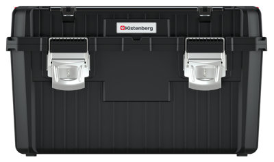 PLASTIC TOOL BOX CHEST SET HANDLE TRAY COMPARTMENT DIY STORAGE TOOLBOX LOCKABLE Model 1